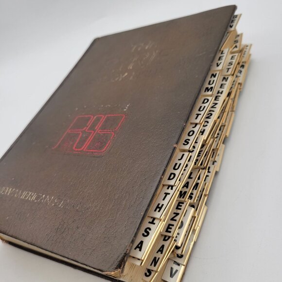 The Ryrie Study Bible New American Standard Moody Press HC Vintage 1978 Tabs - Picture 9 of 16